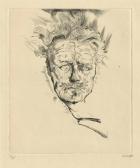 OPPENHEIMER Max, Mopp 1885-1954,August Strindberg,1911,Galerie Bassenge DE 2020-06-05