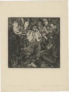 OPPENHEIMER Max, Mopp 1885-1954,Das Rosé-Quartett,1932,Galerie Bassenge DE 2023-12-01