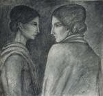 OPPI Ubaldo 1889-1946,Due donne di fronte,Christie's GB 2004-03-18