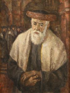 OPPLER Ernst 1867-1929,Jewish Figure,Tiroche IL 2023-01-28