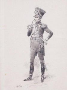 ORANGE Maurice Henri 1867-1916,Lieutenant Colonel des Tirailleurs Chasseurs,Aguttes FR 2011-03-18