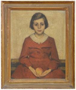 ORAZI 1906-1979,Ritratto di Vera Pogliaghi,1936,Meeting Art IT 2022-05-14