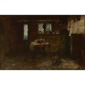 ORCHARDSON William Quiller 1832-1910,A COTTAGE INTERIOR,Lyon & Turnbull GB 2022-06-16