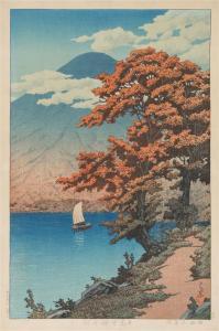 ORIENTALIST SCHOOL,Lake Chuzenji At Nikko,1930,Hindman US 2016-09-26
