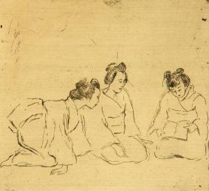 ORLIK Emil 1870-1932,Japanese Girls,Palais Dorotheum AT 2012-11-24