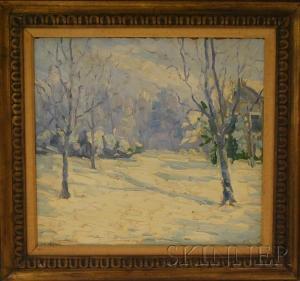 ORLOWSKY Jozef 1900-1900,Winter Scene,Skinner US 2010-11-10