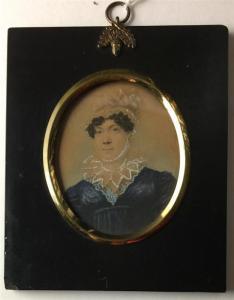 ORME Daniel 1766-1832,Portrait of A Woman, Lace Collar & Empire Line Dre,Theodore Bruce 2019-06-16