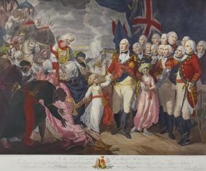 ORME Daniel,The Marquis Cornwallis Receiving the Hostage Princ,1792,Canterbury Auction 2022-04-09