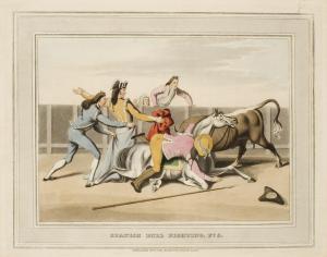 ORME Edward 1775-1848,Spanish Bull Fighting,Duran Subastas ES 2024-01-24