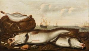 ORME William 1797-1819,Poissons, coquillages et crustacés sur la grève,1649,Rossini FR 2017-06-27
