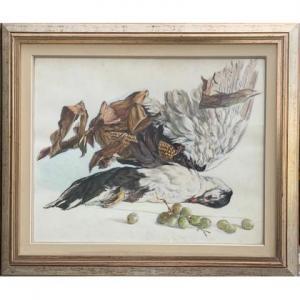 ORNATI Ernesto 1932,Natura morta con uccello,1980,Il Ponte Casa D'aste Srl IT 2021-05-11