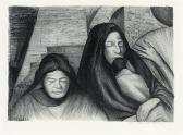 OROZCO Jose Clemente 1883-1949,La Familia,1926,Swann Galleries US 2018-09-20