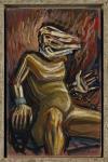 OROZCO Jose Clemente 1883-1949,Man in Chains (Prometheus),1930,Swann Galleries US 2025-03-06
