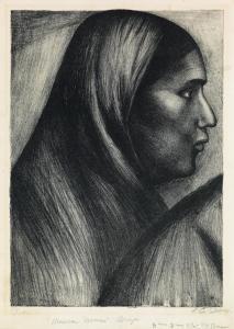 OROZCO Jose Clemente 1883-1949,Mujer Mexicana,Swann Galleries US 2016-09-22