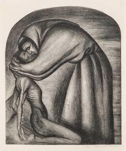 OROZCO Jose Clemente 1883-1949,THE FRANCISCAN,1929,William Doyle US 2024-03-13