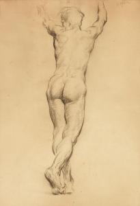 ORPEN William 1878-1931,Standing Male Nude,1968,Bonhams GB 2024-03-27