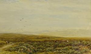 ORROCK James,Figures and Cattle on the Moors near Sheffield,David Duggleby Limited 2019-09-13