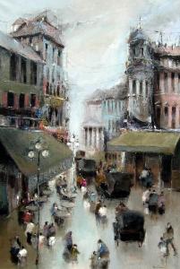 ORTEGA Moreno 1931,Street Scene,Westbridge CA 2022-10-29