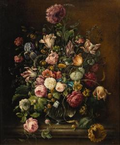 OSBECK Josef 1898-1938,A floral still-life in a vase.,Galerie Koller CH 2016-03-18