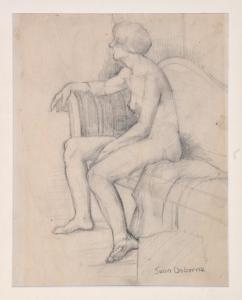 OSBORNE Jean 1926-1965,Female nude study,Anderson & Garland GB 2016-08-09