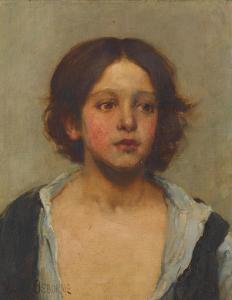 OSBORNE Walter Frederick 1859-1903,Portrait of a Boy,Bonhams GB 2023-11-28