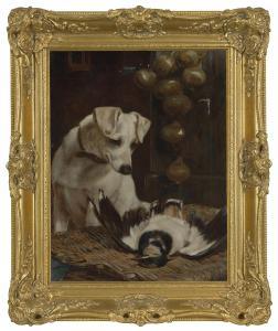 OSBORNE William 1823-1901,His catch: a terrier with a dead lapwing,Christie's GB 2023-02-09