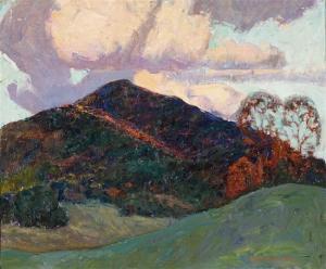 OSGOOD Ruth 1890-1977,Clouds Lifting After Storm, Green Mountains,Weschler's US 2018-12-11