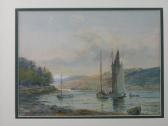 OSLOTH PHIL,The Conwy River with Deganwy Harbour and the Vardr,Rogers Jones & Co GB 2017-01-31