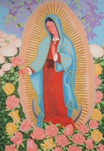 OSORIO Trinidad 1929-2002,Virgen de Guadalupe,Morton Subastas MX 2009-10-10