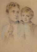 OSSANI ALESSANDRO 1860-1888,Double portrait of Caroline Essex Be,1890,Bellmans Fine Art Auctioneers 2022-10-11