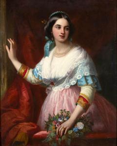 OSSANI ALESSANDRO 1860-1888,Nobildonna romana,1859,Bertolami Fine Arts IT 2019-12-05