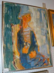 OSTERMAN Elvine 1908-1997,sittande barn,Crafoord SE 2010-03-13