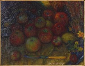 OSTROWSKY Sam 1885-1946,Apples,Susanin's US 2020-06-16