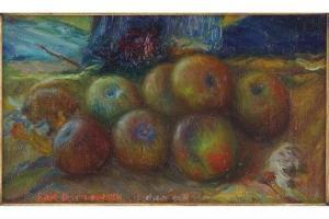 OSTROWSKY Sam 1885-1946,Apples,1941,Susanin's US 2020-06-16