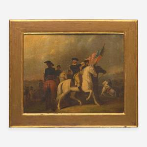 OTIS Bass 1784-1861,General George Washington at the Battle of Brandyw,Freeman US 2023-05-02
