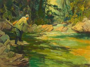 OTIS George Demont 1879-1962,In Maine,1910,Bonhams GB 2023-11-08