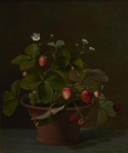 OTTESEN Otto Didrik 1816-1892,Strawberry,1857,Shapiro AU 2023-09-20