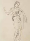 OUBORG Pieter 1893-1956,An Indonesian dancer,Christie's GB 2013-03-12