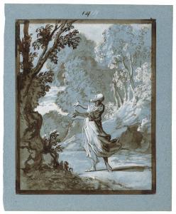 OUDRY Jean Baptiste 1686-1755,Saint Félix (?) dans le désert,Christie's GB 2024-03-20
