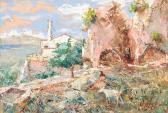 Oumbertos ARGYROS 1877-1963,landscape,Sotheby's GB 2006-05-23
