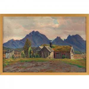 OUREN Karl 1882-1934,Landscape,1930,Treadway US 2013-06-08