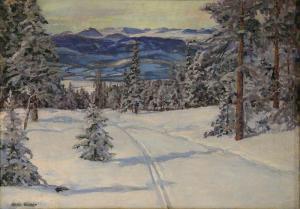 OUREN Karl 1882-1934,Winter Landscape,Clars Auction Gallery US 2019-04-13