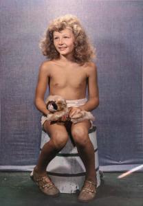 OUTERBRIDGE Paul II 1896-1959,Girl with Toy Dog,1938,Hindman US 2023-10-19