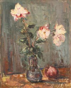 OVADIAHU Shmuel 1892-1963,Flowers,Tiroche IL 2022-06-27