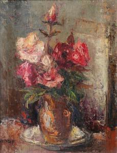 OVADYAHU Samuel 1892-1963,Flower Vase,Montefiore IL 2017-07-04
