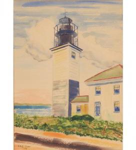 OWEN E.M.C 1943,Coastal lighthouse,Ripley Auctions US 2009-09-26