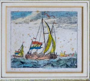 OZANNE Pierre 1737-1813,Dutch sailing vessels.,Venduehuis NL 2020-03-18