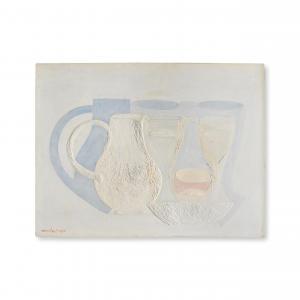 OZENFANT Amedee,Whites ou Composition à la cruche et au verre,1942,Cornette de Saint Cyr 2023-12-07
