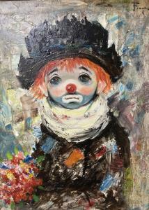 OZZ Franca 1928-1991,Study of a clown,Gorringes GB 2021-05-24