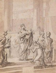 PÉCHEUX Laurent 1729-1821,La Présentation au Temple,Joron-Derem FR 2021-11-09